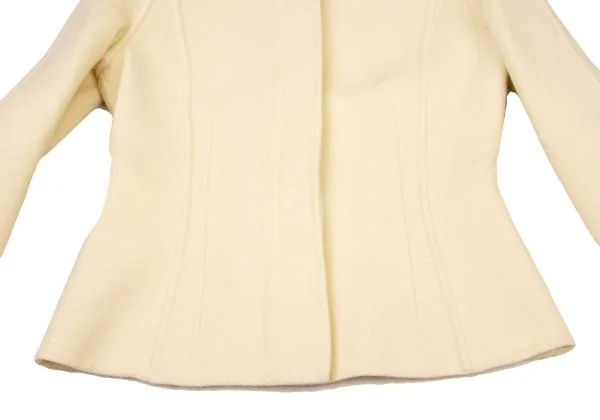ハロッズHarrods ウール起毛ジャケット アイボリー1 K-148458_008