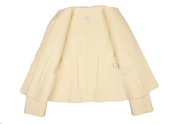 ハロッズHarrods ウール起毛ジャケット アイボリー1 K-148458_010