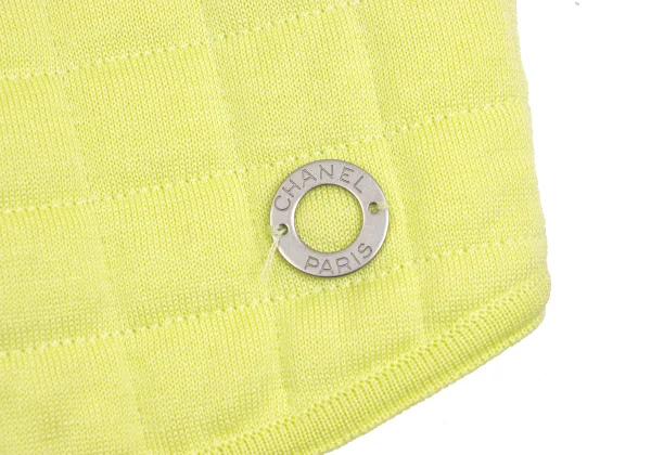 CHANEL Quilted Cotton Sleeveless Top K-148462_010