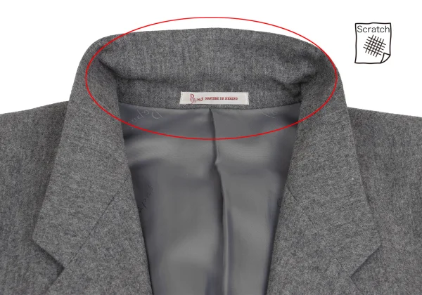  Papas Wool Tailored Jacket K-148508_004