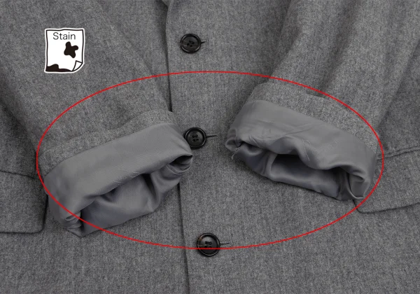  Papas Wool Tailored Jacket K-148508_010