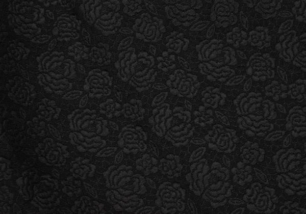 ブラックコムデギャルソンBLACK COMME des GARCONS フラワージャガードサルエルパンツ 黒M K-148544_010