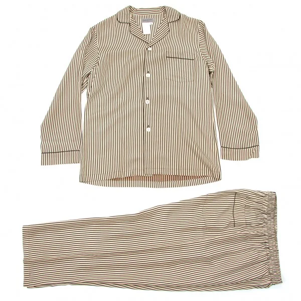 yohji yamamoto pour homme silk striped shirt(K-10761) K-10761_009
