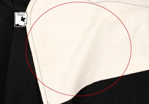 BLACK COMME des GARCONS Poly Dropped Crotch Pants K-148565_007
