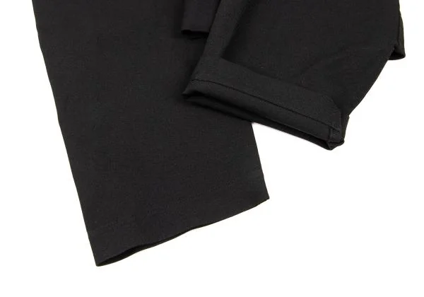 BLACK COMME des GARCONS Poly Dropped Crotch Pants K-148565_010