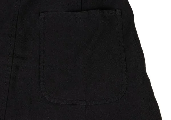 BLACK COMME des GARCONS Poly Dropped Crotch Pants K-148565_012