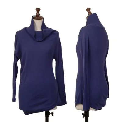 Y's Cotton Silk Turtleneck Top