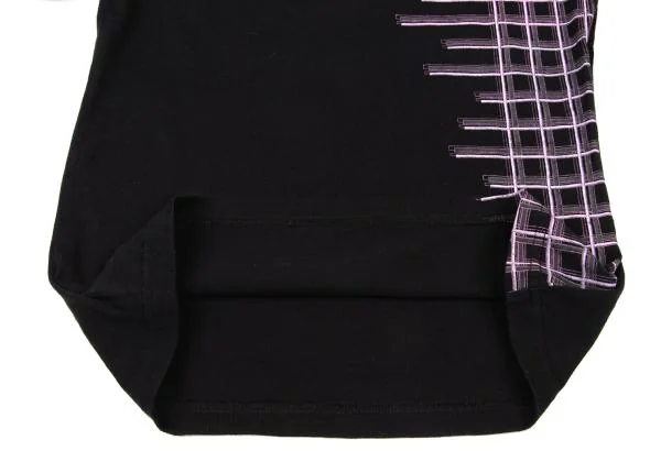 ISSEY MIYAKE PLEATS (T.) Checkered Print T Shirt K-148584_007