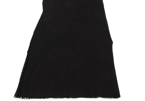 ISSEY MIYAKE A-POC Mesh Switching Fringe Knit Skirt K-148604_006