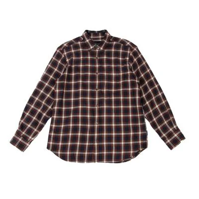 Papas+ Cotton Button Down Tartan Check Shirt