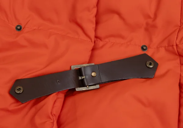 Jean's Paul GAULTIER Leather Belt Down Coat K-148635_012