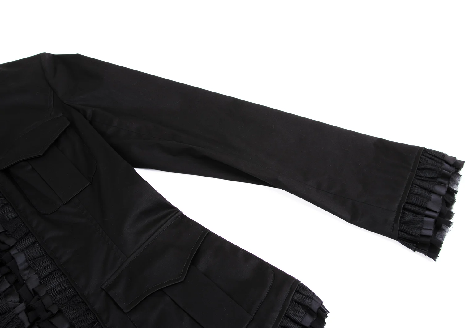 ジャンポールゴルチエJean Paul GAULTIER フリルストレッチ
