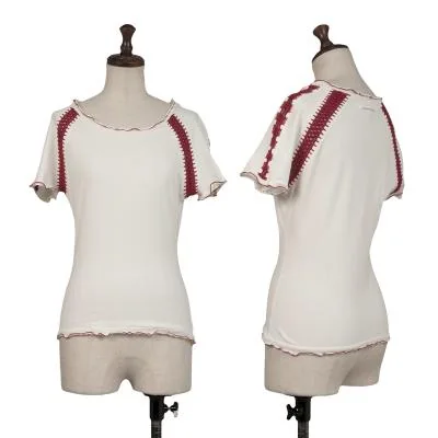 Jean Paul GAULTIER Knit Switching Raglan Stretch T Shirt