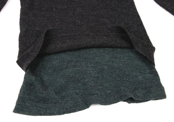 Y's Layered Design Turtleneck Knit Sweater K-148683_009