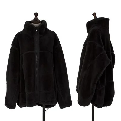 Chaos Poly Hight-neck Boa Jacket