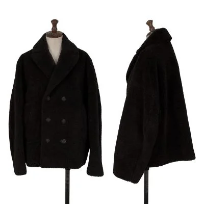 PLAIN PEOPLE Poly Double Boa Jacket