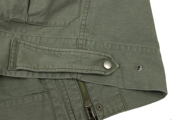 LIMI feu Cotton Back Zip Design Jacket K-148700_014