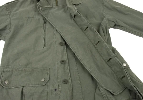 LIMI feu Cotton Back Zip Design Jacket K-148700_015
