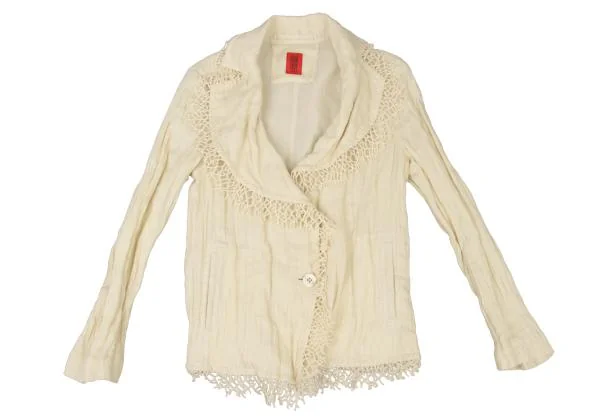 ISSEY MIYAKE HaaT Mesh Fringe Design Jacket K-148736_002