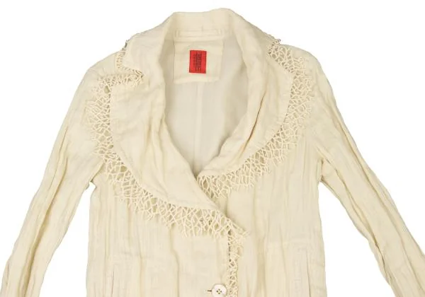 ISSEY MIYAKE HaaT Mesh Fringe Design Jacket K-148736_003