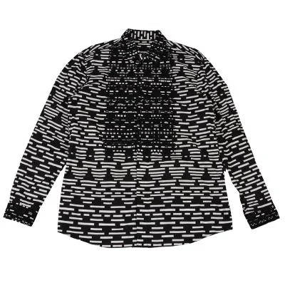 ISSEY MIYAKE MEN Geometric Patch Shirt