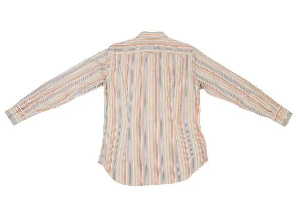 Paul Smith LONDON Cotton Multi-stripe Long Sleeve Shirt K-148798_010