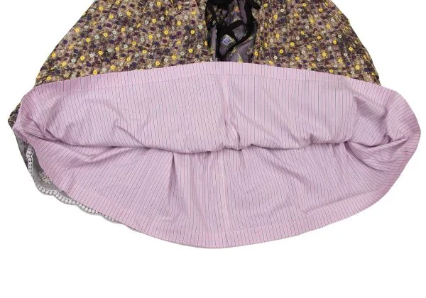 tricot COMME des GARCONS Embroidery See-through Layered Skirt K-148820_012