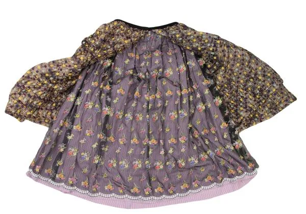 tricot COMME des GARCONS Embroidery See-through Layered Skirt K-148820_016