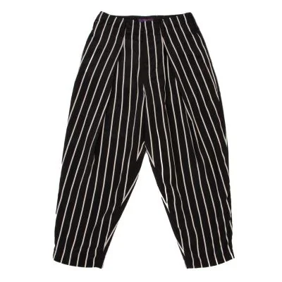TAKESHI KOSAKA by Y's Pink Label Poly Stripe Pants