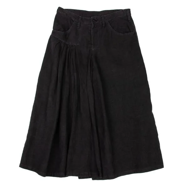 Y's Linen Pocket Gather Skirt K-148838_002