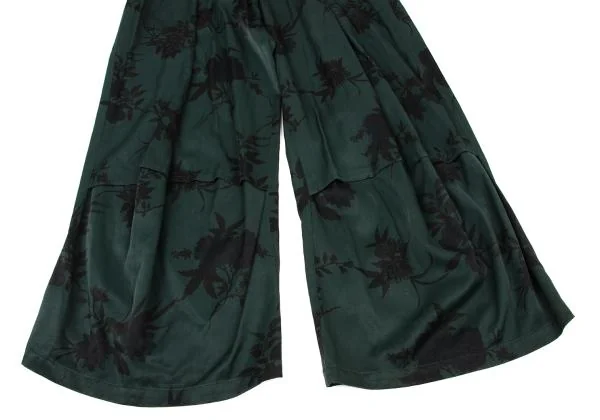 Y's Floral Printed Tuck Wide Pants K-148840_007