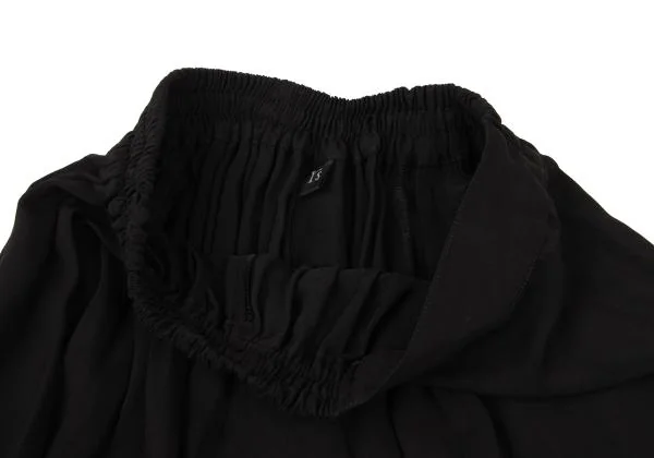 Y's Rayon Cupra Hem Balloon Dropped Crotch Pants K-148842_005