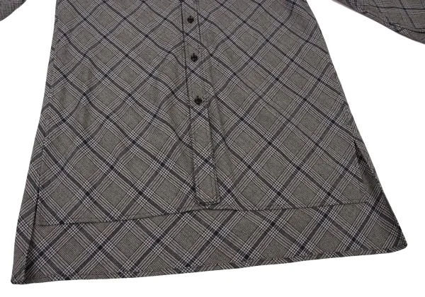 Y's Bias Check Cutout Design Shirt K-148854_009