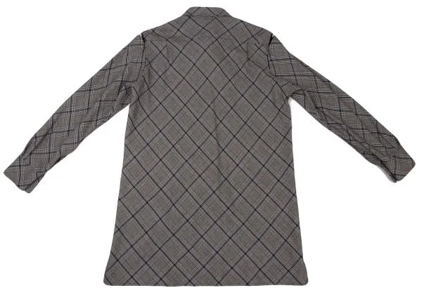 Y's Bias Check Cutout Design Shirt K-148854_012