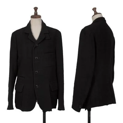 Y's Wool Blend Chin Strap Jacket