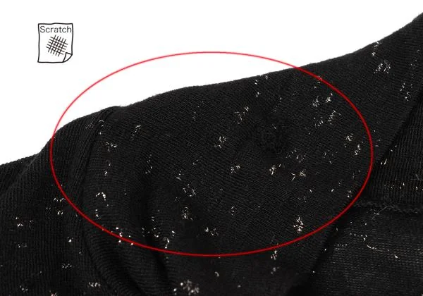 ISSEY MIYAKE HaaT Glitter Sequin Button Design Top K-148867_006