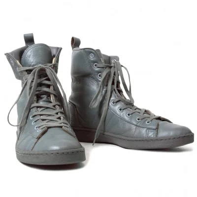 【SALE】ワイズフォーメンY's for men ハイカットレザースニーカー