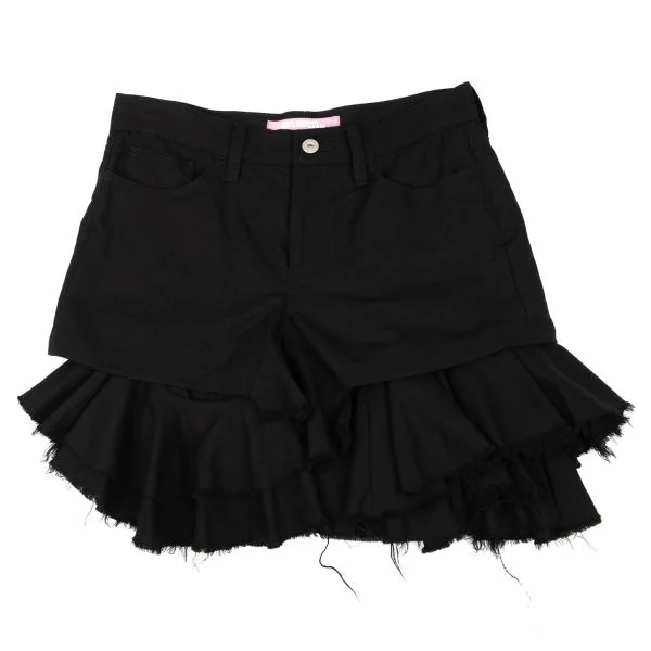 JUNYA WATANABE MAN PINK Wool Cut-off Culotte Pants K-148890_002