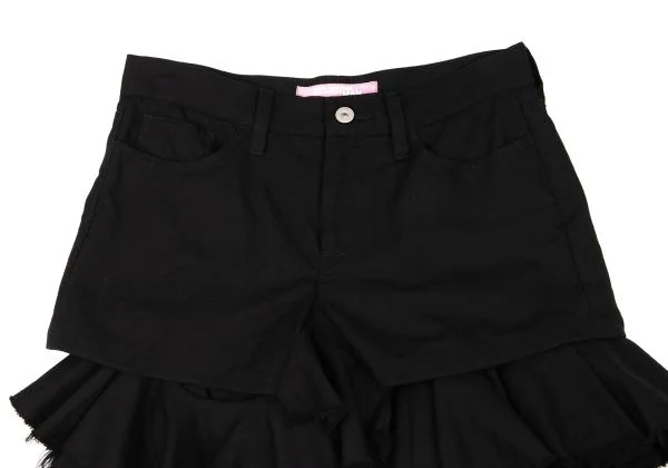 JUNYA WATANABE MAN PINK Wool Cut-off Culotte Pants K-148890_003
