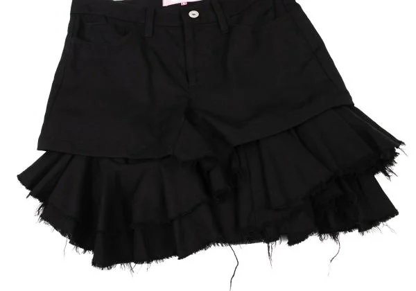 JUNYA WATANABE MAN PINK Wool Cut-off Culotte Pants K-148890_008