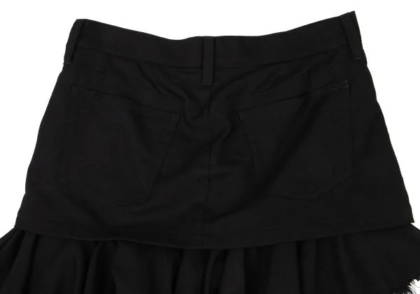 JUNYA WATANABE MAN PINK Wool Cut-off Culotte Pants K-148890_011