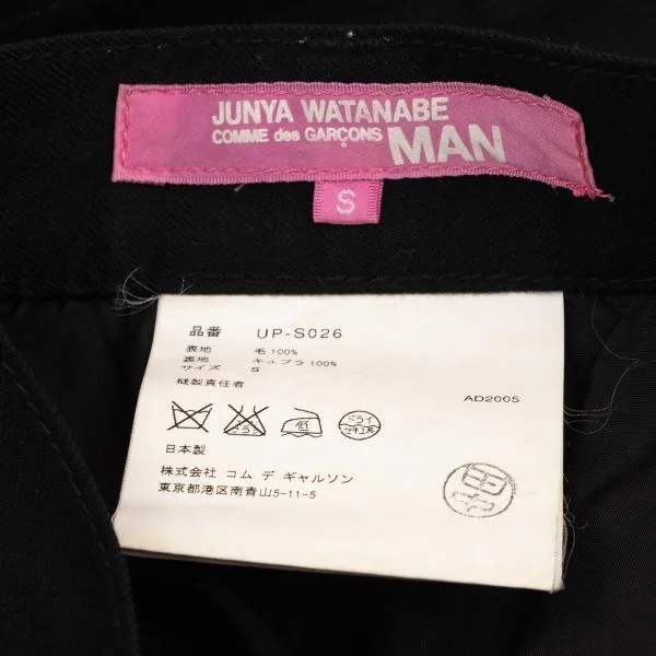 JUNYA WATANABE MAN PINK Wool Cut-off Culotte Pants K-148890_015