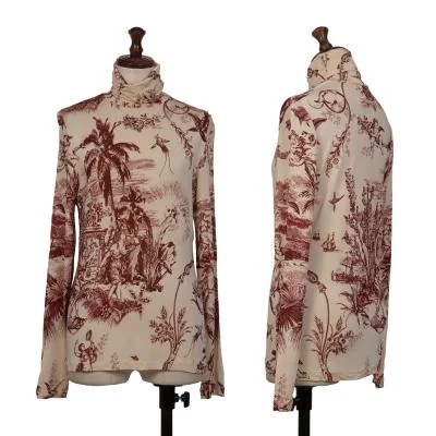 Jean Paul GAULTIER SOLEIL Printed Turtleneck T shirt