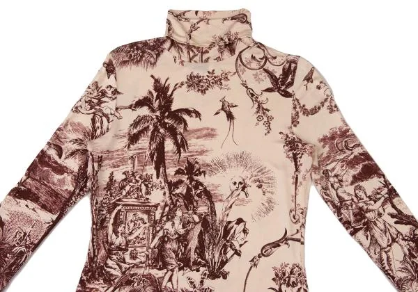 Jean Paul GAULTIER SOLEIL Printed Turtleneck T shirt K-148906_003