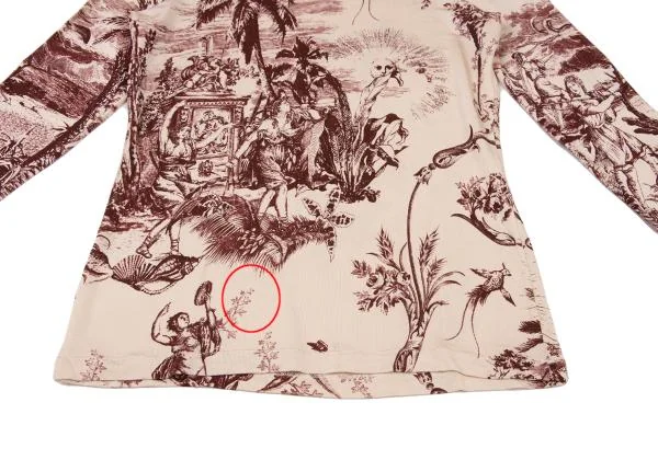 Jean Paul GAULTIER SOLEIL Printed Turtleneck T shirt K-148906_009