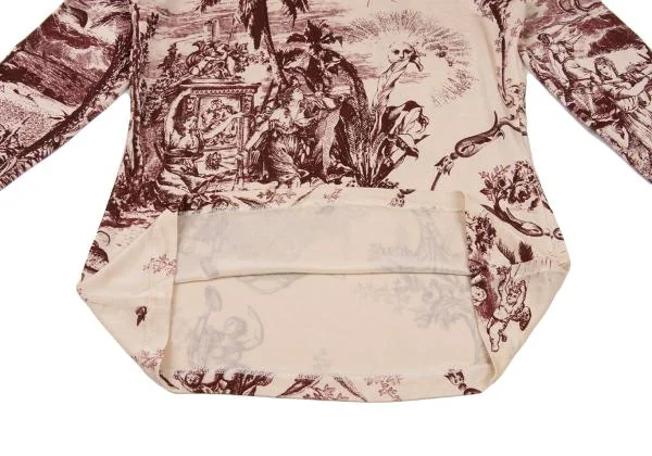 Jean Paul GAULTIER SOLEIL Printed Turtleneck T shirt K-148906_011