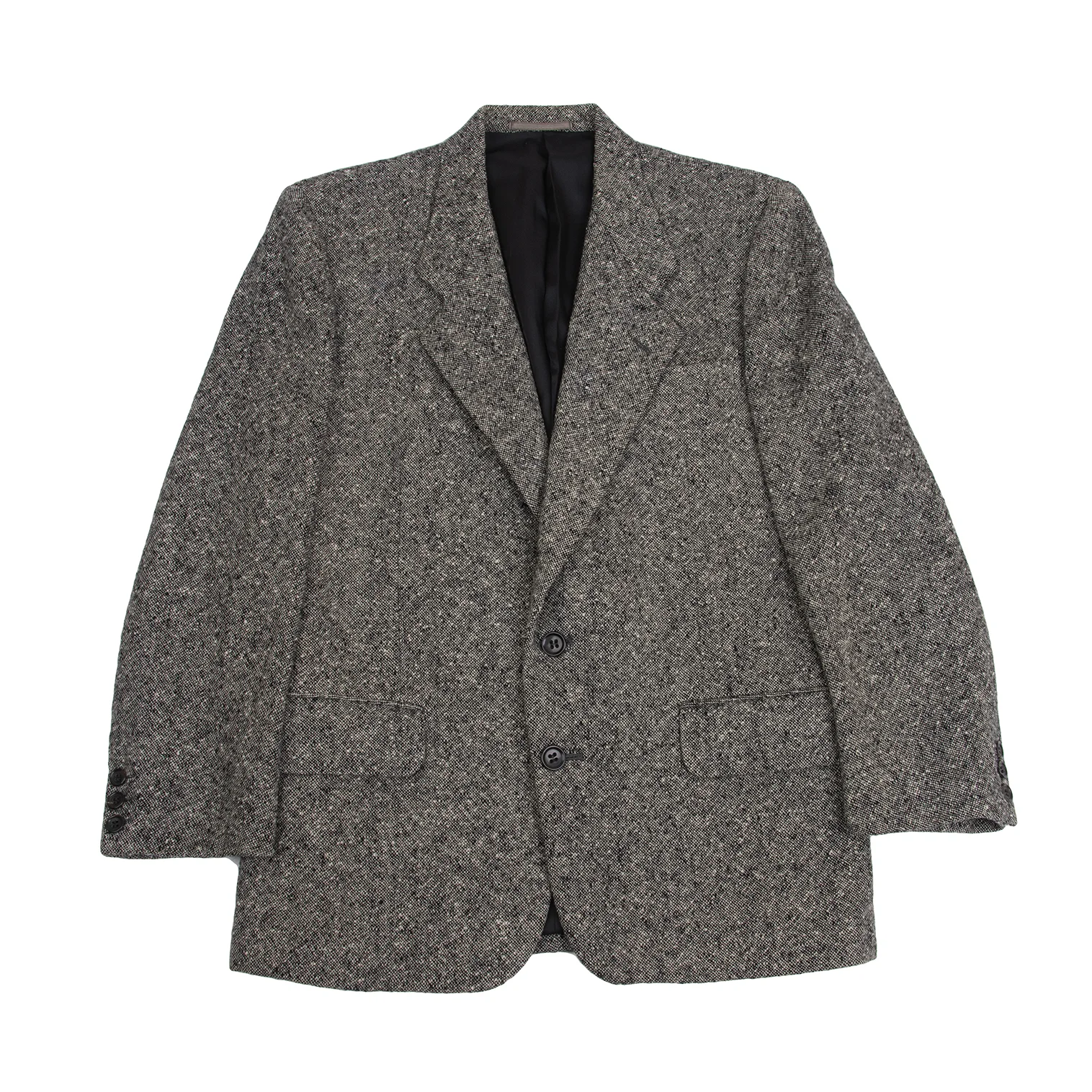 【春物】COMME des GARÇONS グレー ウールジャケット コムデギャルソン オム ウールサージ縮絨3Bジャケット