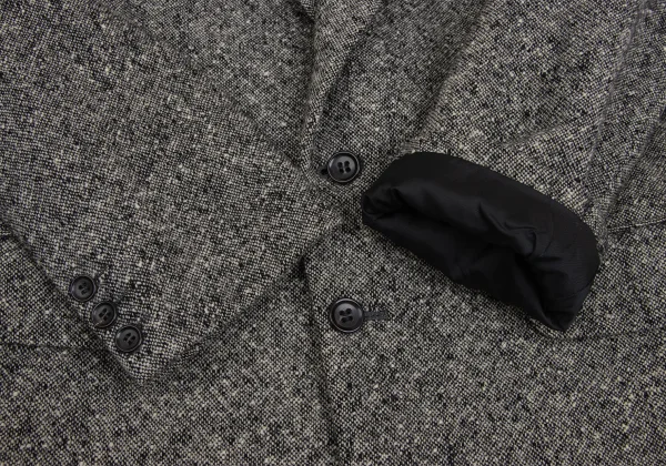 COMME des GARCONS HOMME Wool Tweed 2B Jacket K-148937_009