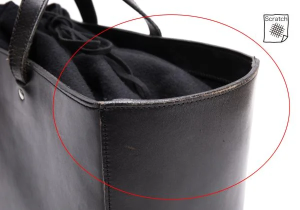 COMME des GARCONS Leather Hand Bag K-148967_004