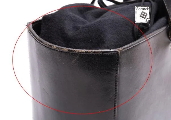 COMME des GARCONS Leather Hand Bag K-148967_008